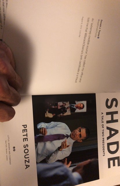 Shade a tale of two presidents SOuza, mint cond!