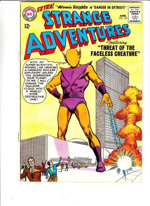 Strange Adventures #153 (Jun-63) FN+ Mid-High-Grade The Atomic Knights (Gardn...