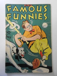 Famous Funnies #142 (1946) VG- Condition moisture stain, extra staple added