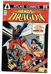 Hands of the Dragon #1 First issue-1975-comic book-ATLAS VF