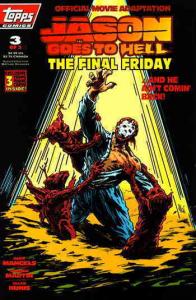 Jason Goes to Hell: The Final Friday #3 VF/NM Topps - save on shipping - details