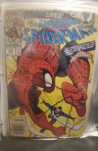 The Amazing Spider-Man #345 Newsstand Edition (1991)