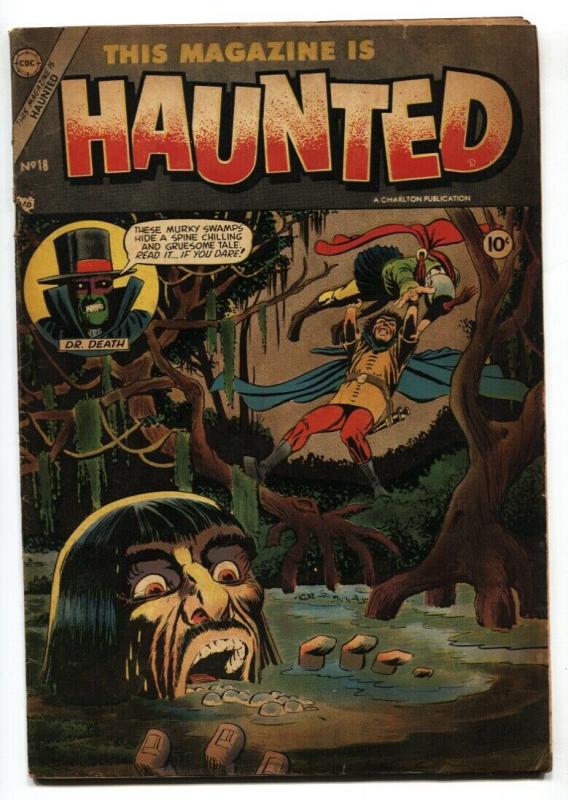 This Magazine Is Haunted #18 1954-Fawcett-Ditko horror-pre-code