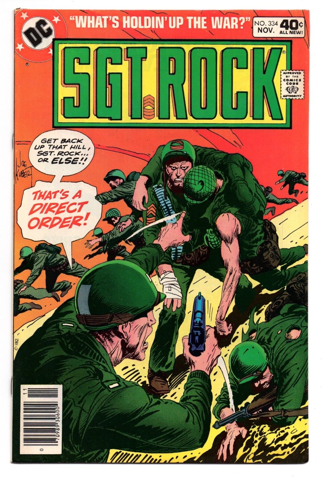 Sgt. Rock #334 - (Very Fine) | Comic Books - Bronze Age, DC Comics