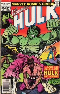 The Incredible Hulk #223 (1978) Hulk