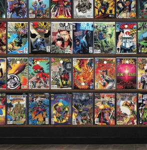 Huge Lot 150+ Comics with Outsiders, Justice League, Namor & More!