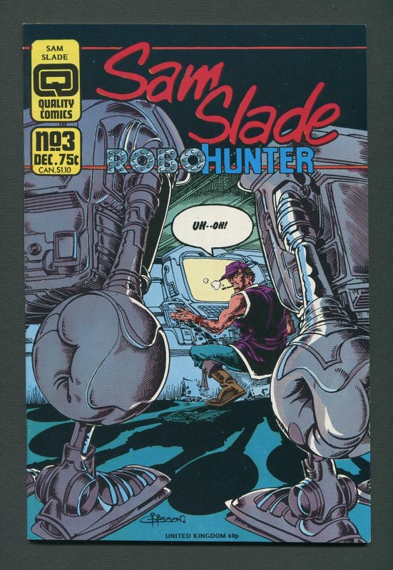 Sam Slade Robo Hunter #1  #2  #3  #4 (SET)  8.5 VFN+ - 9.0 VFN/NM   1986