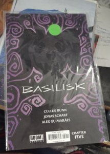 BASILISK  # 5 2021  boom  STUDIOS  JONAS SCHARF HORROR VIRGIN VARIANT