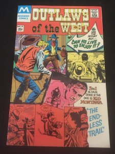 OUTLAWS OF THE WEST(Modern Comics) #79 VF Condition