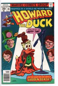 Howard the Duck #26 - App of Circus of Crime (Marvel, 1978) - NM-