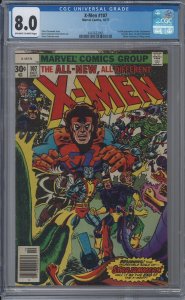 X-Men 107 CGC 8.0 VF 1st GLADIATOR & STARJAMMERS 1977 Phoenix Saga Movie Coming!