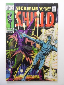 Nick Fury, Agent of SHIELD #9 VG Cond! Cover and 1st wrap detached bottom staple