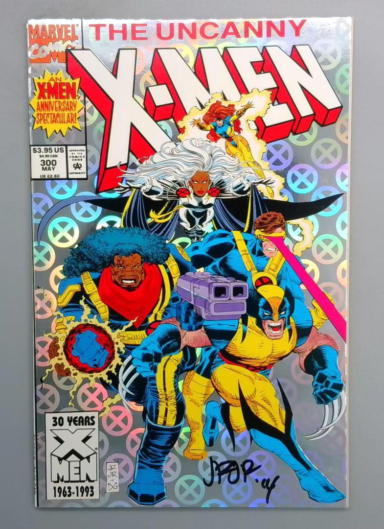 Uncanny X-Men #300 NM Signed by John Romita Jr Marvel Comics 1993