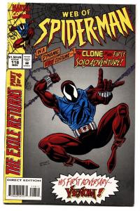 Web Of Spider-man #118 comic book Marvel-First solo clone Issue