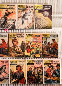Lot of twenty 12¢ and 15¢ Classics Illustrated Comics *See Description
