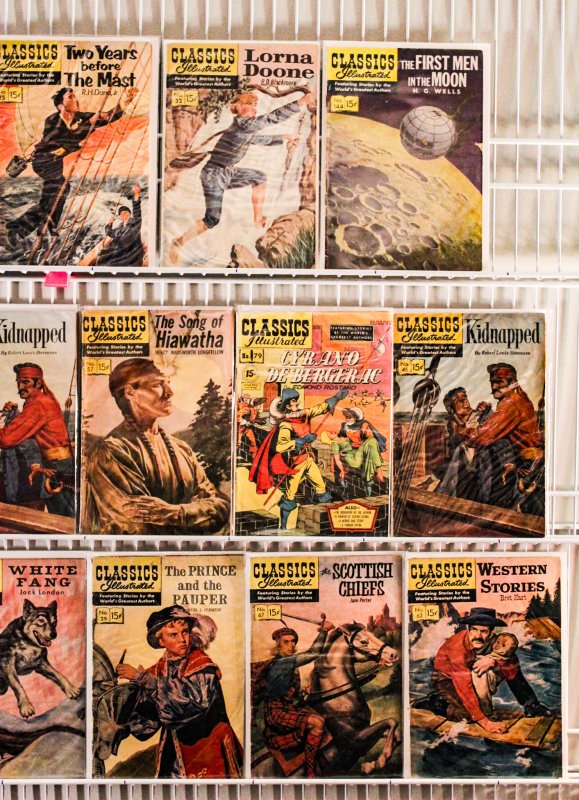 Lot of twenty 12¢ and 15¢ Classics Illustrated Comics *See Description