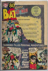 Batman   vol. 1   #185 FR (80 Page Giant G-27) Robin stories