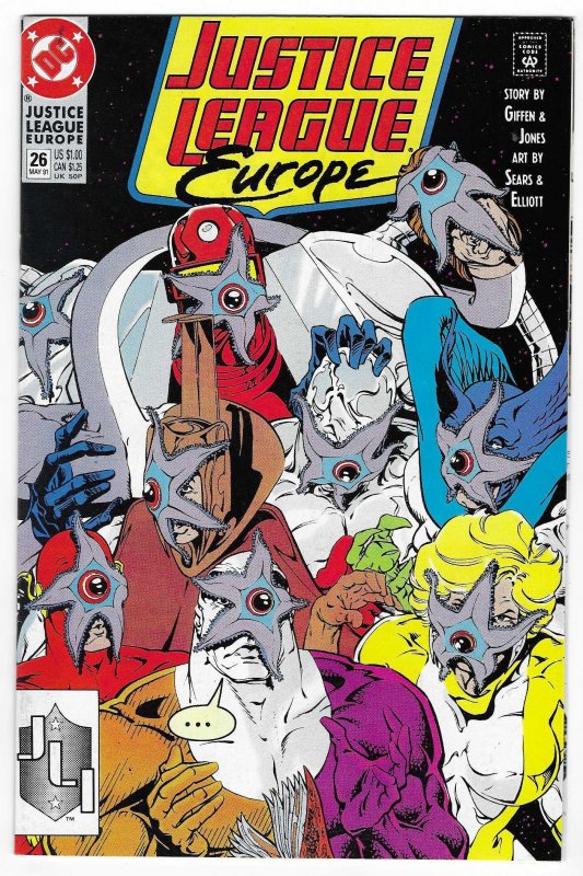 Justice League Europe #26 Direct Edition (1991)