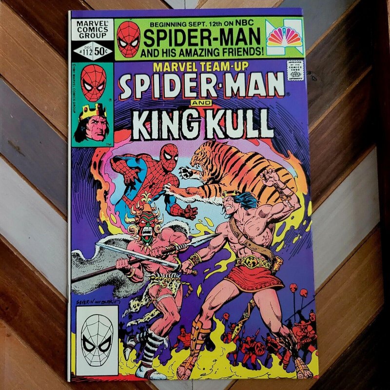 Marvel Team-Up #112 & 113 (Marvel 1982) Spider-Man! Feat KING KULL & QUASAR!