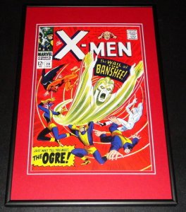 Uncanny X Men #28 Framed 10x14 Cover Poster Photo Banshee