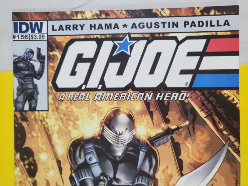 G.I. Joe A Real American Hero #156 Cover B Rod Whigham 2010 IDW Publishing