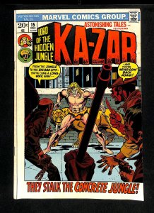 Astonishing Tales #15 Ka-Zar