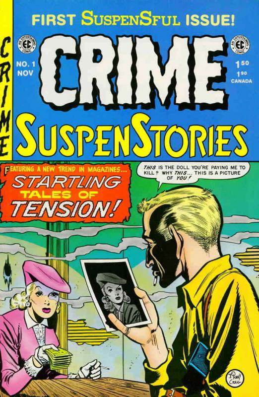 Crime SuspenStories (RCP) #1 VF/NM; RCP | save on shipping - details inside