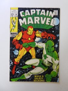 Captain Marvel #14 (1969) VF+ condition