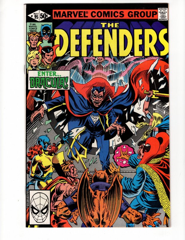 The Defenders #95 Dracula Appearance Bronze MARVEL!