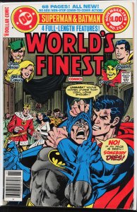 World's Finest Comics #253 (1978) Superman and Batman