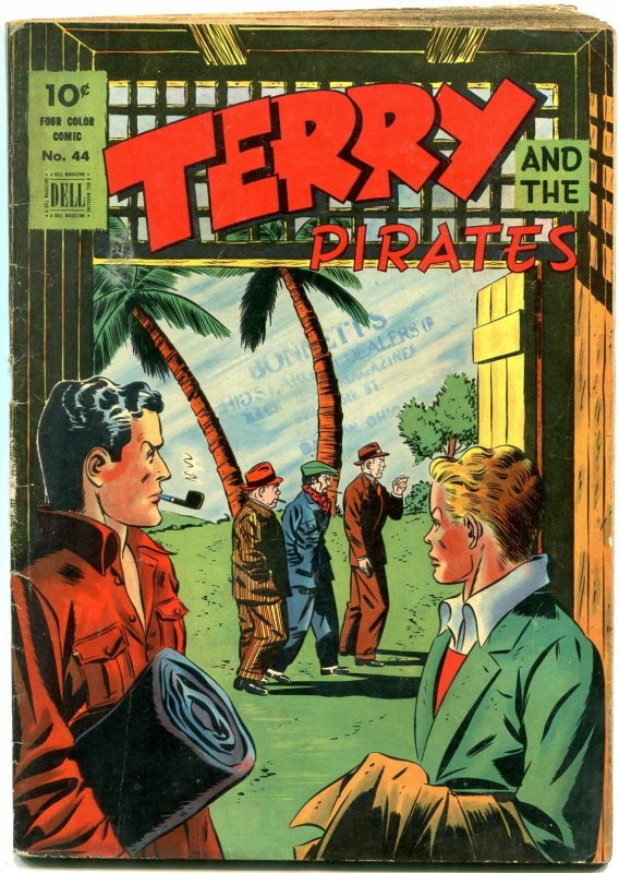 Terry and the Pirates - Four Color Comics #44 1944- Dell Golden Age VG