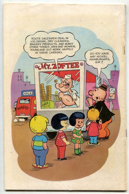 Popeye #9 1972- Marketing & Distribution Careers- VF