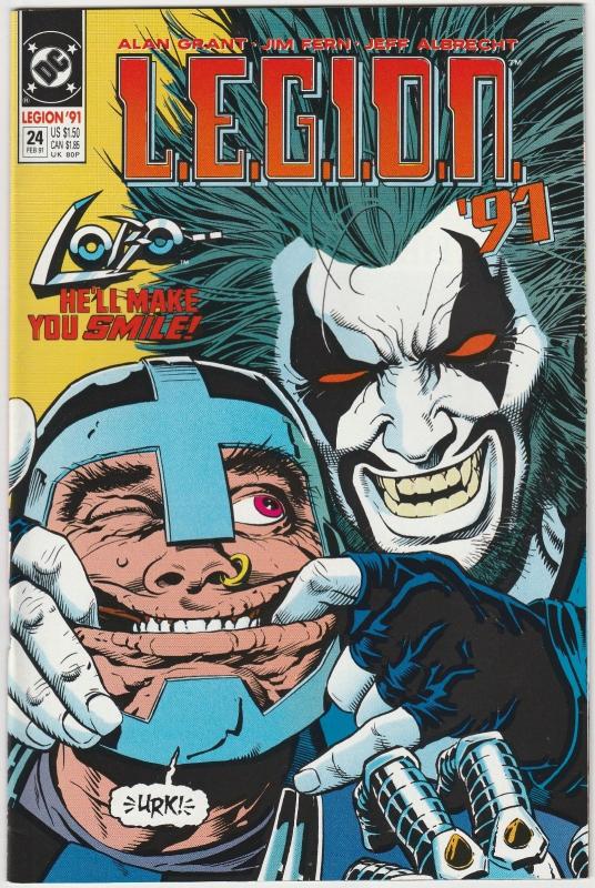 10 L.E.G.I.O.N. DC Comic Books # 20 21 22 23 24 25 26 27 28 29 Lobo Grant TW45