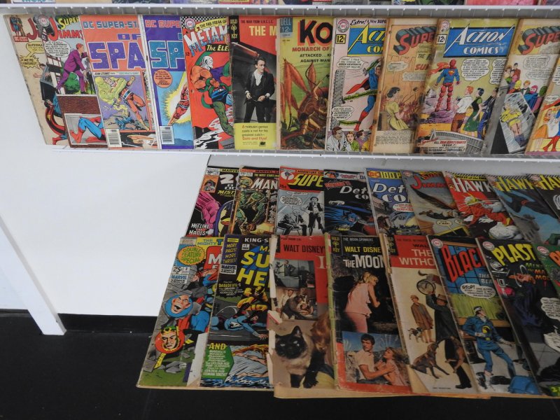 Huge Lot Silver/Bronze Age Comics W/JLA, Flash, Superman+ SEE DESCRIPTION!