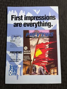 1992 WIZARD Comics Magazine #15 FN+ 6.5 Portacio Wetworks Poster NO INSERTS