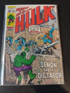 Incredible Hulk #133 FN/VF HIGH GRADE! Marvel Comics Bronze Age Hulk!