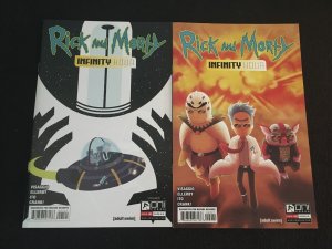 RICK AND MORTY: INFINITY HOUR #1, 2 VFNM Condition