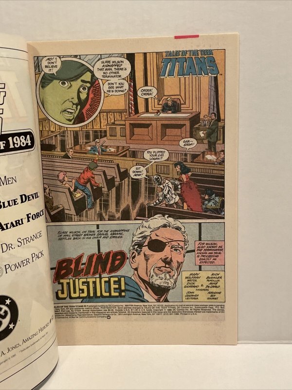 Tales Of The Teen Titans #54