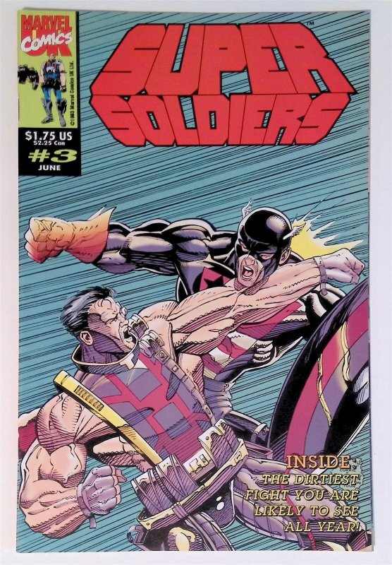 Super Soldiers #3 (June 1993, Marvel UK) 7.0 FN/VF
