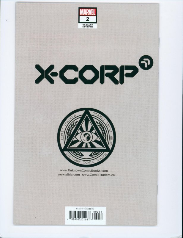 X-Corp #2 Illuminati Exclusive - Derrick Chew Variant (2021)