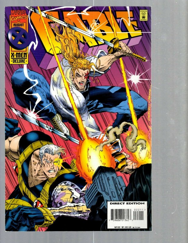 12 Marvel Comics Cable #16 17 18 19-Deluxe 19 20 21 22 23 23 24 + Special EK17
