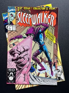 Sleepwalker #1 and 2 [Lot of 2 bks] (1991) 1st Appearance  VF/NM!