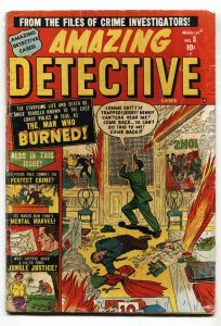 AMAZING DETECTIVE CASES #5-- 1951--PRE-CODE--CRIME--COMIC BOOK