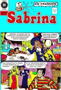 Sabrina La Jeune Sorciere #10 VG ; Editions Heritage | low grade comic French La