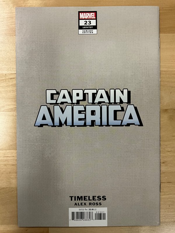 Captain America #23 Ross Variant Cover (2020)