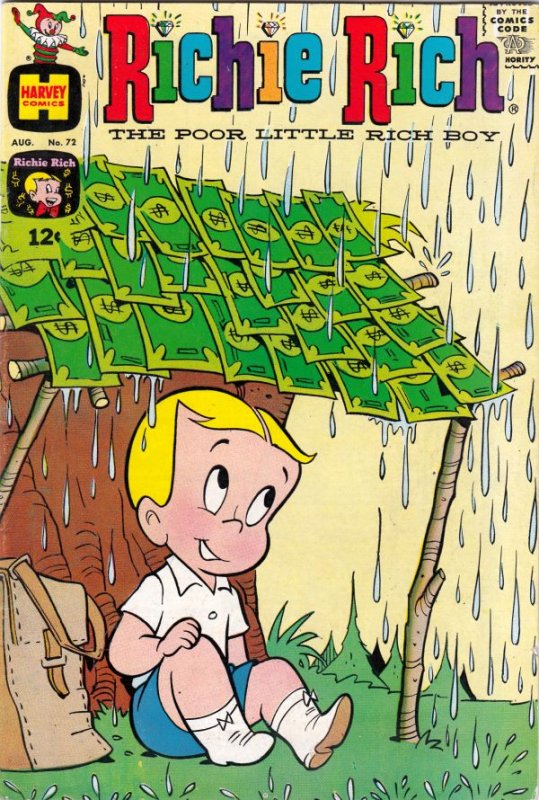 Richie Rich #72 (Aug-68) VG/FN Mid-Grade Richie Rich