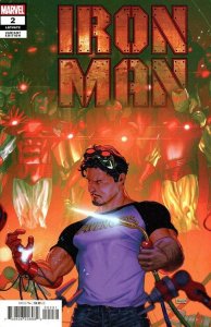 Iron Man Volume 7 #2 Marvel Comics Taurin Clarke Variant Cover C Near Mint