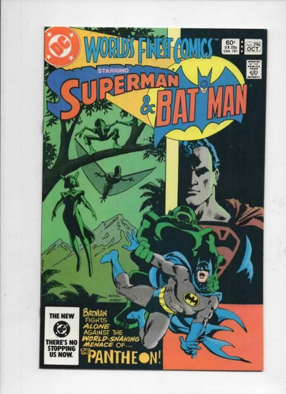 WORLD'S FINEST #296, VF/NM, Batman, Superman, Pantheon, 1941 1983, more in store