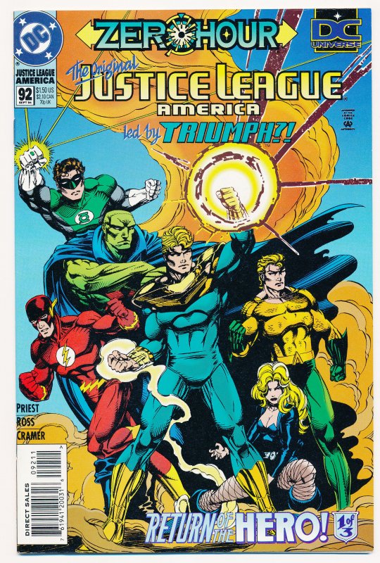 Justice League America (1987) #92 NM