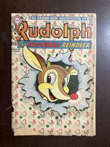 Rudolph the Red Nosed Reindeer DC Comics 1959-160 Fair 1.0